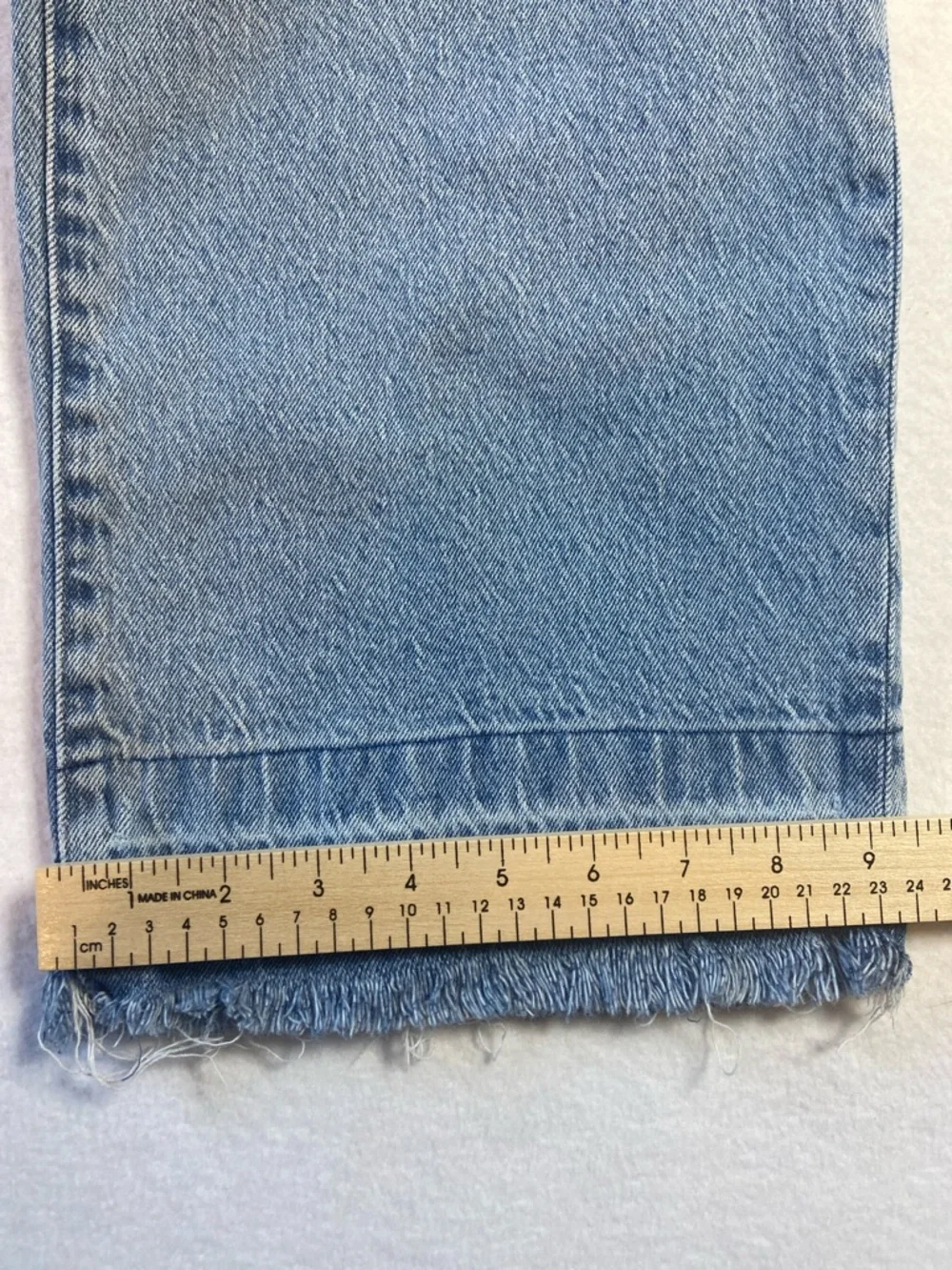 Madewell Light Blue Wide Leg Jeans